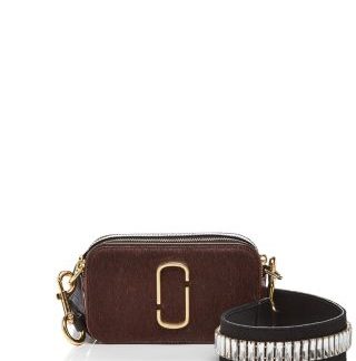 Marc Jacobs Snapshot Haircalf Small Handbag - Red