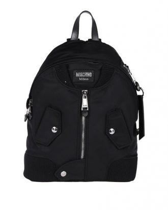 Moschino - Bomber Jacket Nylon Backpack / Bag - Black