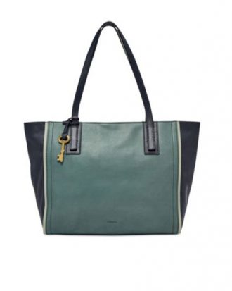 Fossil - Emma Leather Tote, Arctic Mist (Aqua)