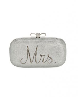 INC International Concepts - Mini Miss/Mrs. Clutch - Silver-tone Exterior Hardware (Copy)