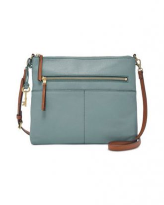 Fossil - Fiona Medium Crossbody, Steel Blue