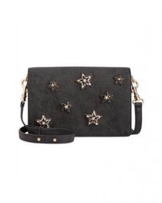 Anna Sui - Inc International Concepts - Star Pins Crossbody - Black