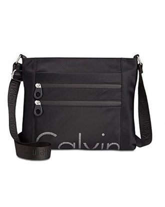 Calvin Klein - Athleisure Medium Crossbody Messenger Bag, Black