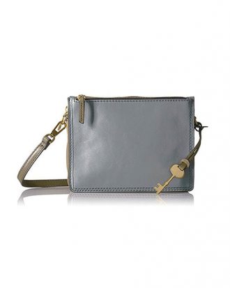 Fossil - Campbell Crossbody Bag, Steel Blue
