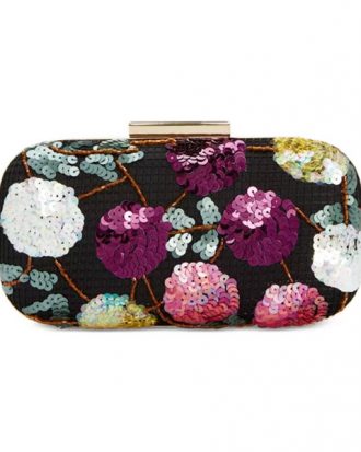 Inc International Concepts - Evie Floral Black Mini Clutch, Floral