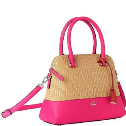 kate-spade-new-york-cameron-street-straw-maise-satchel-pink-multi-polyethylenecottonpolyester-raffia-21573823-1-0 kate-spade-new-york-cameron-street-straw-maise-satchel-pink-multi-polyethylenecottonpolyester-raffia-21573823-1-0