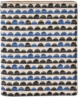 Fossil - Travel RFID Passport Wallet - Blue, Black, White