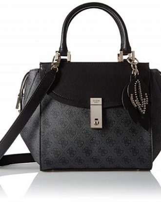 GUESS - Nissana Small Satchel - Coal (Black)