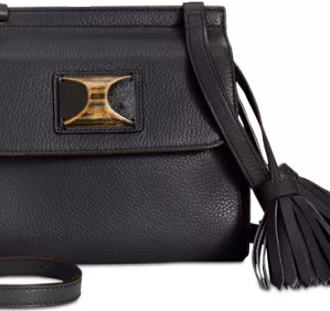 DKNY - Alix Small Flap Crossbody - Black