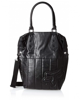 Fox - Runaway Tote / Crossbody Bag - Black