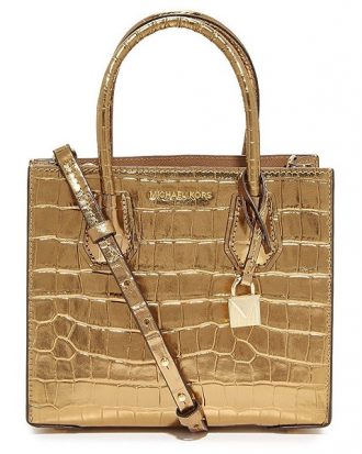 Michael Kors - Mini Mercer Tote Bag, Gold (Metallic)